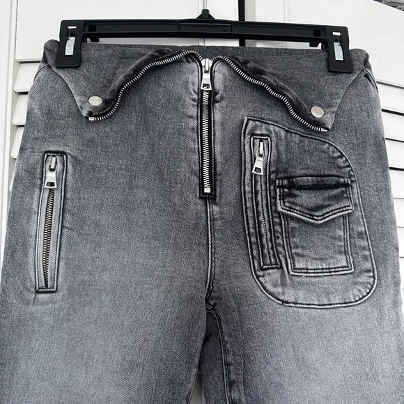 RTA Diavolina Size 26 Skinny Jeans in Washed GreyRTA