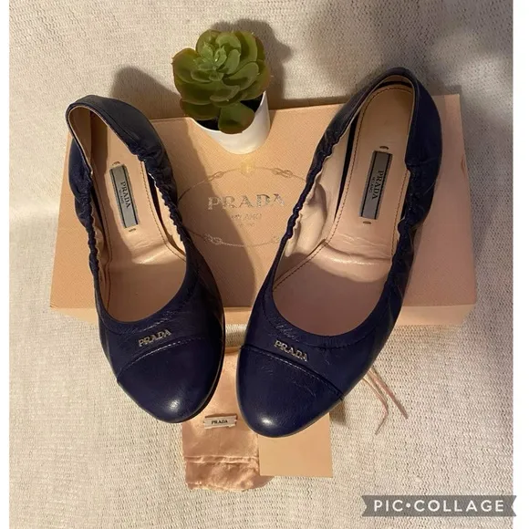 ❤️SALE❤️✨Like New Prada Ballet Flats