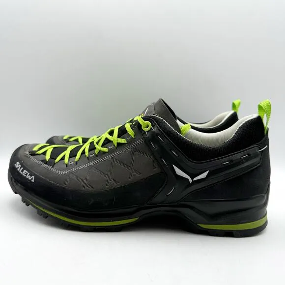 Salewa Mens Mountain Trainer 2L Trail Sneakers US 10.5 Gray Black Athletic NWOB