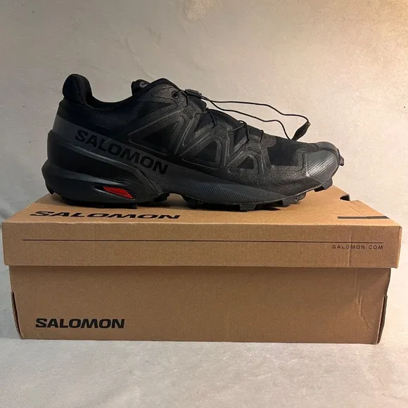 Salomon Men's SPEEDCROSS Trail Running Shoes SensiFit Hiking Outdoor Size 13