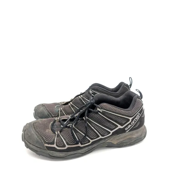 Salomon Mens X Ultra Contragrip Black Trail Hiking Running Sneakers