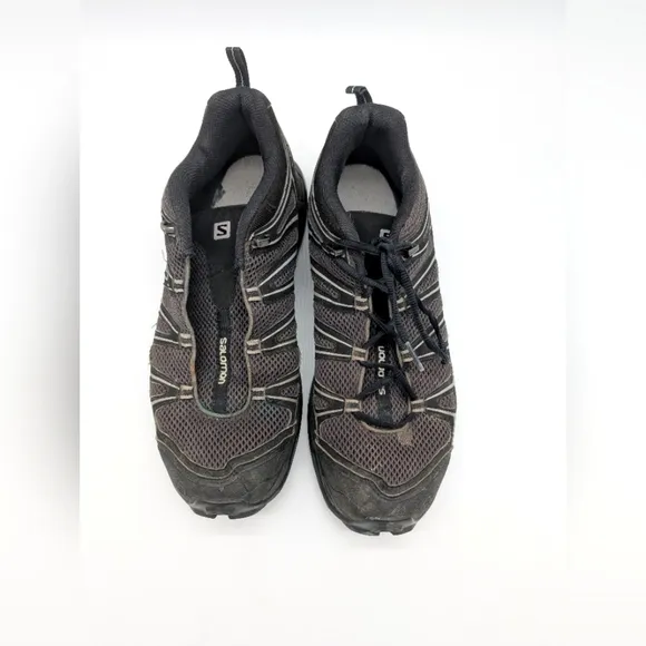 Salomon Mens X Ultra Contragrip Black Trail Hiking Running Sneakers