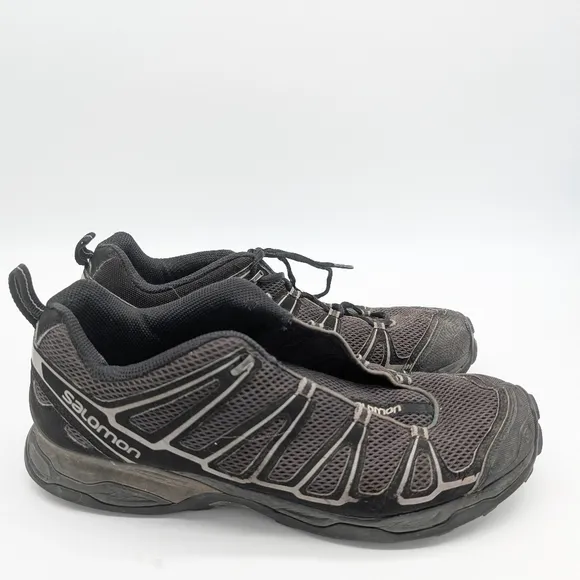 Salomon Mens X Ultra Contragrip Black Trail Hiking Running Sneakers