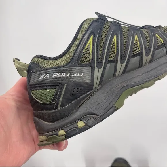Salomon Men's XA Pro‎ 3D Gore-Tex Green  Trail Shoes Sneakers Size US 9