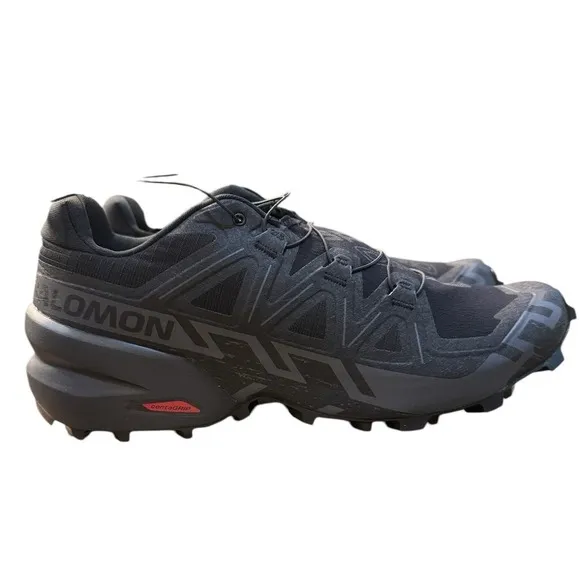 Salomon SPEEDCROSS 6 GORE-TEX Men's Trail Running Shoes Black Phantom Size 11