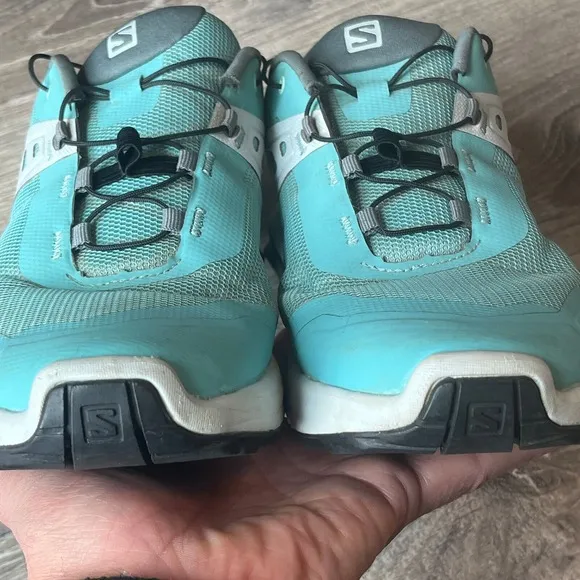 Salomon X Raise Trail Running Hiking Trainers Sneakers Blue Teal Women 7.5 EU 39