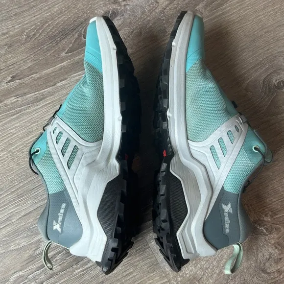 Salomon X Raise Trail Running Hiking Trainers Sneakers Blue Teal Women 7.5 EU 39