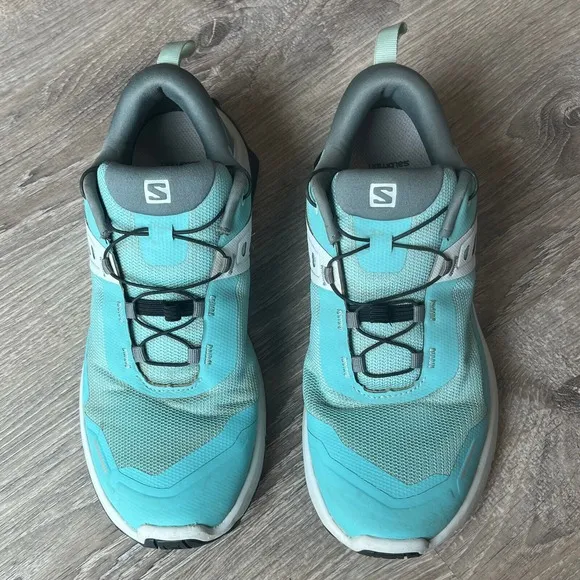 Salomon X Raise Trail Running Hiking Trainers Sneakers Blue Teal Women 7.5 EU 39