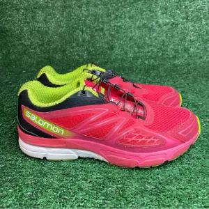Salomon X Scream Shoes Womens Hot Pink Trail Running Sneakers Walking Size 7.5