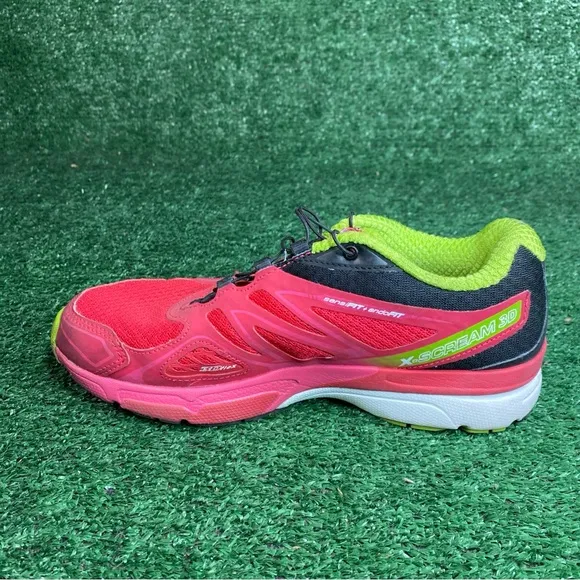 Salomon X Scream Shoes Womens Hot Pink Trail Running Sneakers Walking Size 7.5