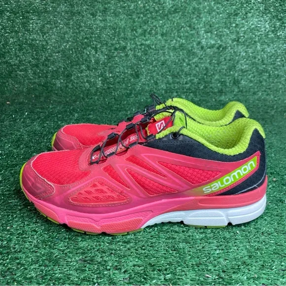 Salomon X Scream Shoes Womens Hot Pink Trail Running Sneakers Walking Size 7.5