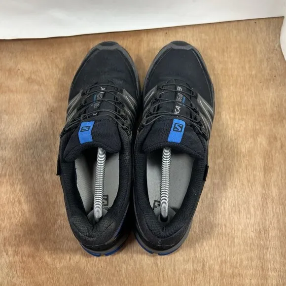Salomon XA Comp 8 Mens Size 10.5 Black Athletic Trail Running Shoes Sneakers