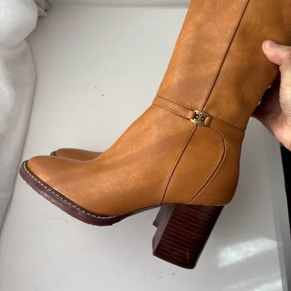 Sam Edelman Elsy Leather Knee High Boots Sz 6