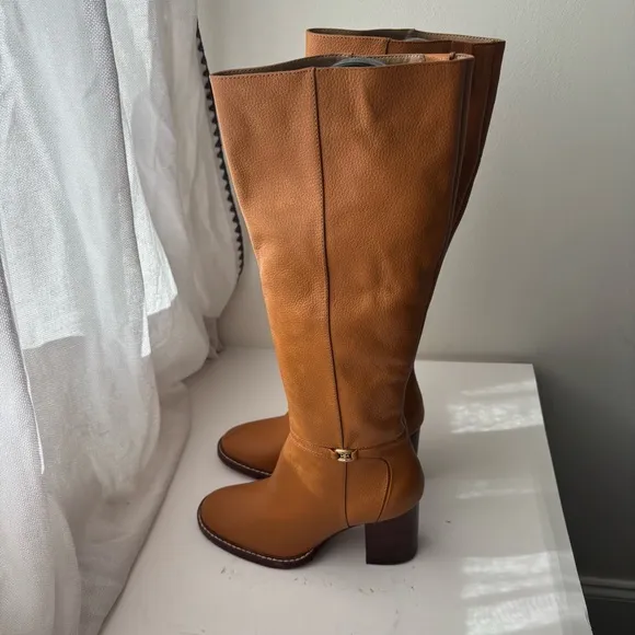 Sam Edelman Elsy Leather Knee High Boots Sz 6