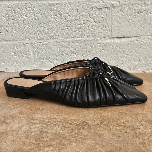 Sam Edelman Julia Flats Black Pointed Toe Size 8.5