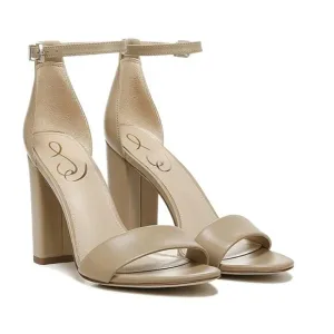 SAM EDELMAN Yaro Dress Sandals Size 9.5 Classic Nude Leather