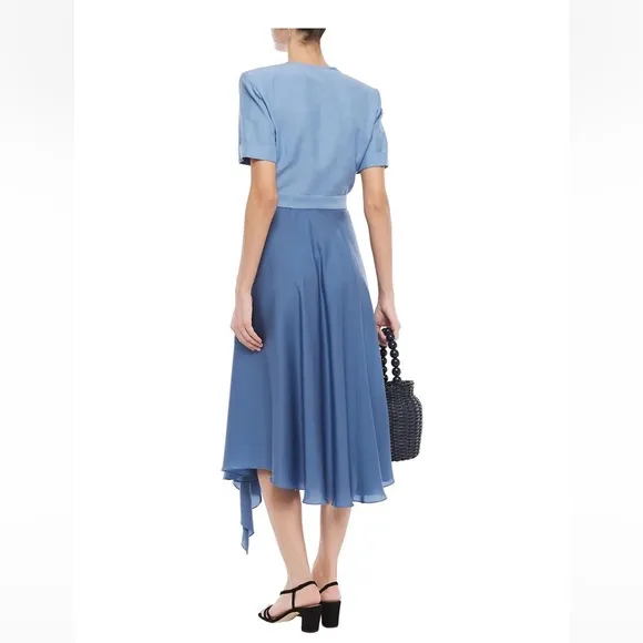 Sandro blue dress