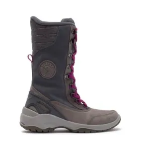 Santana Canada Grey Purple Mohawk Fleece Lined Waterproof Boot Size 8