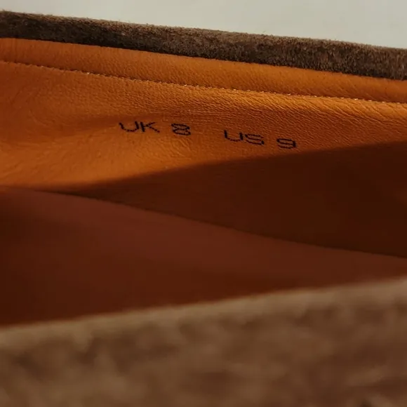Santoni Italian Suede Loafers