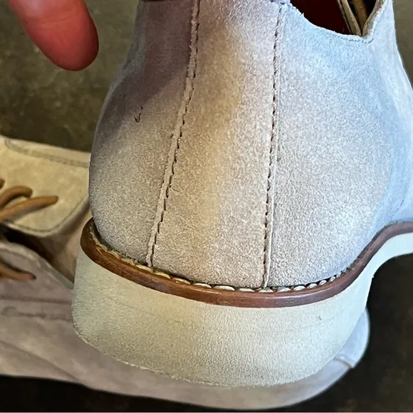 Santoni Tan Flats with Sophisticated Design