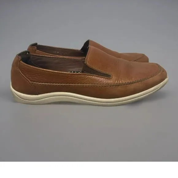 SAS Mens Sandstone Weekender Leather Loafer  Slip On Comfort Sneakers Size 9 1/2