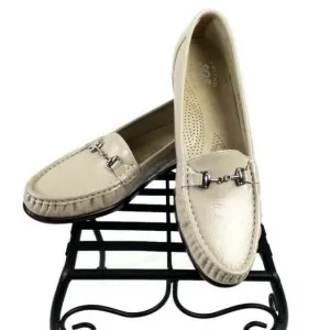 SAS Tripad Metro-P 2124-002 Bone Loafers Womens Size 9.5 S LNIB