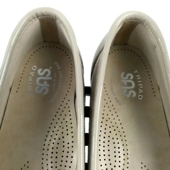 SAS Tripad Metro-P 2124-002 Bone Loafers Womens Size 9.5 S LNIB