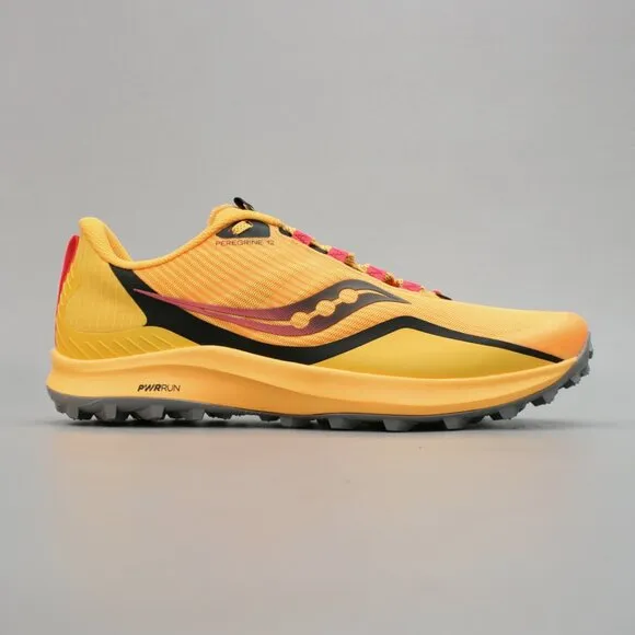 Saucony Men's 11.5 Peregrine 12 ViZiGold Trail Running Shoes Sneakers S20737-16