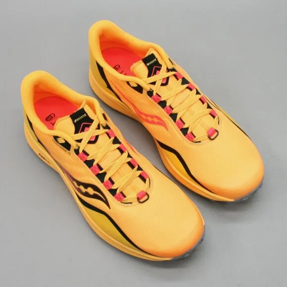 Saucony Men's 11.5 Peregrine 12 ViZiGold Trail Running Shoes Sneakers S20737-16