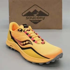 Saucony Men's 11.5 Peregrine 12 ViZiGold Trail Running Shoes Sneakers S20737-16