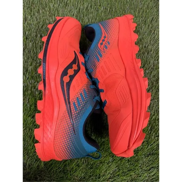 Saucony Peregrine 10 ST Men’s Trail Running Shoes Red Size 12 Sneakers S20568-25