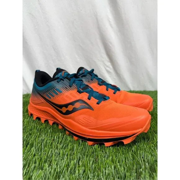 Saucony Peregrine 10 ST Men’s Trail Running Shoes Red Size 12 Sneakers S20568-25