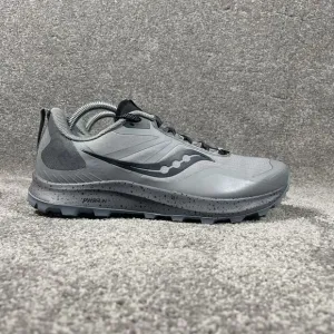Saucony Peregrine Ice  3 Athletic Running Trail Trainers Shoes Womens Sz 11 Gray