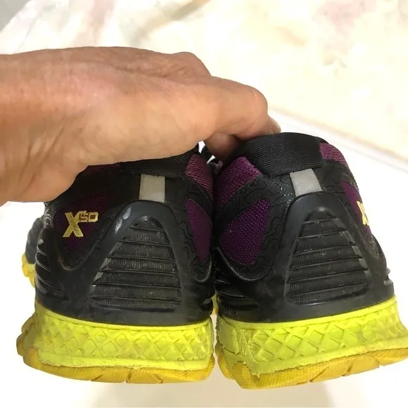 Saucony Xodus Iso Purple/Citrin S10325-4 Running/ Trail Sneakers Shoes size 9