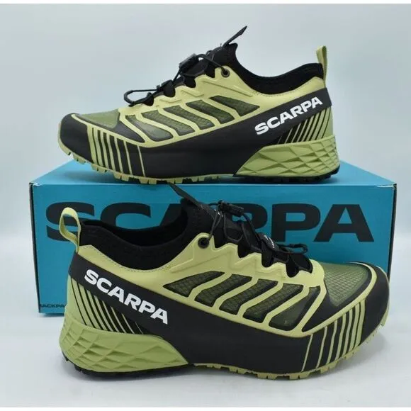 Scarpa Womens EU 38 US 7 Ribelle Run Light Green Trail Running Shoes Sneakers