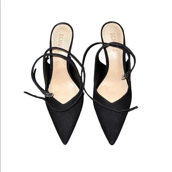 SCHUTZ Shuri Ankle Strap High Heel Sandals