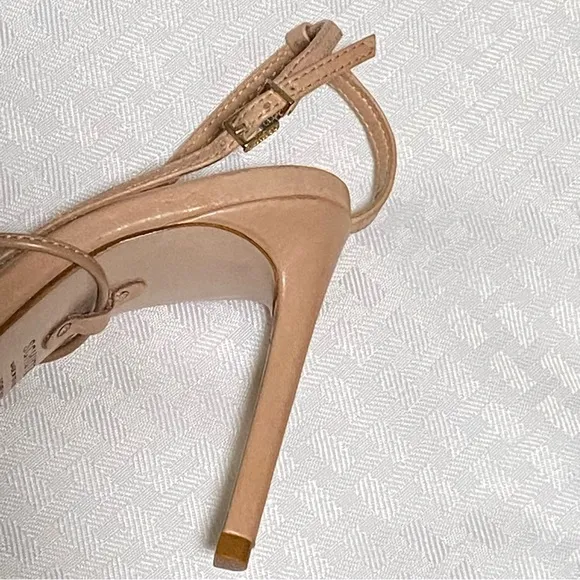 SCHUTZ  VIKKI LEATHER SANDALS