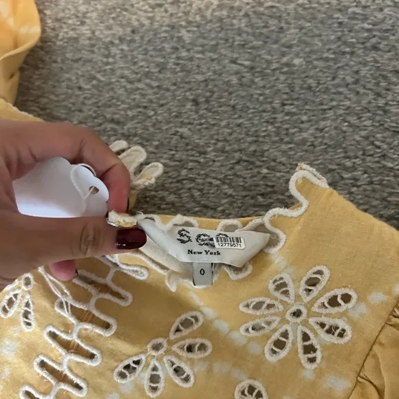 Sea New York Liat Embroidery Dress Size 0