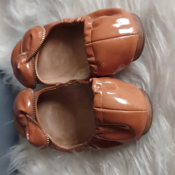 See by Chloe patent leather flats