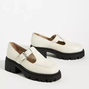 Seychelles Luster Platform Mary Jane Loafers