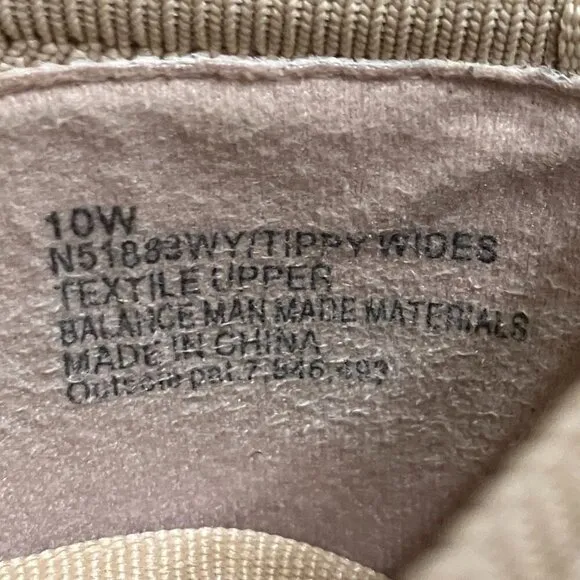 Seychelles Womens Tippy Wides Knit Foam Ballet Flats Size 10 WIDE Beige SP EXC