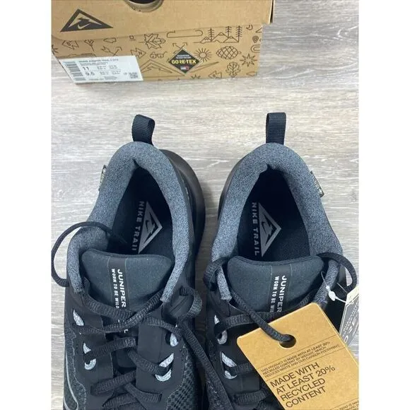 Size 11 - Nike Juniper Trail 2 GORE-TEX Black Cool Grey Women’s