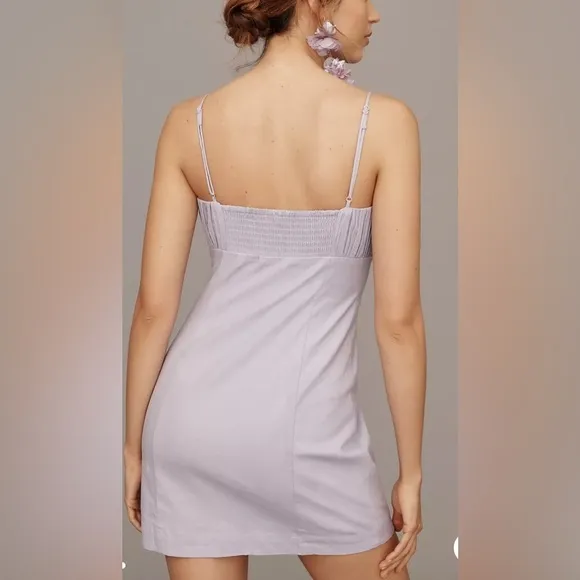 Size 12, 14, 16 Anthropologie NWT 100% Linen Slim Mini Dress Ophelia Sleeveless