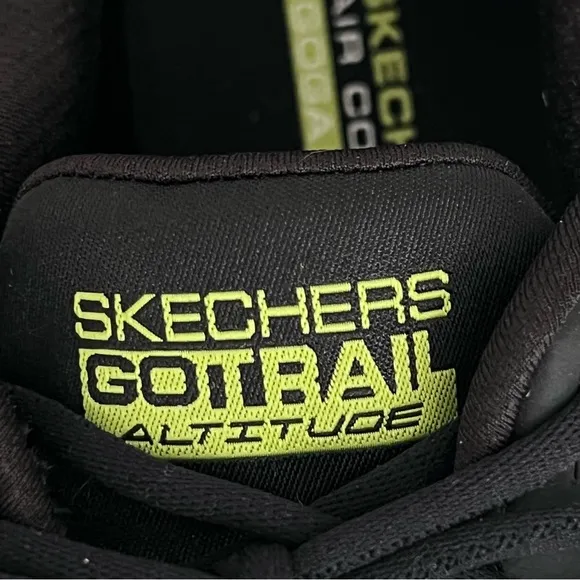 Skechers Go Run Trail Altitude Men's Black/Lime Sneakers Water Repellent