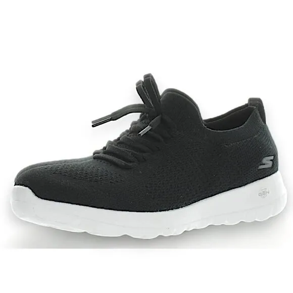Skechers Go Walk Joy Black Slip On Knit Comfort Sneakers, Women's Size 6