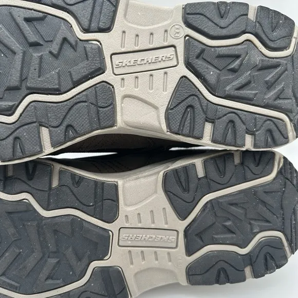 Skechers Slip Ins Mens 9 Oak Canyon Consistent Winner Sneakers Brown Black Trail