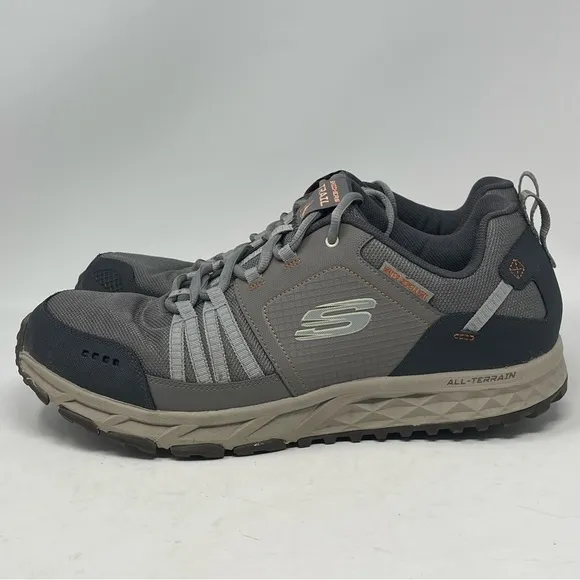 Skechers Trail Altitude Escape Plan Sneakers Mens 14 Tan Water Repellent Hiking