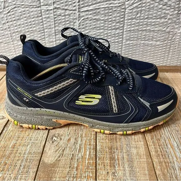Skechers Womens Hillcrest Vast Adventure Trail Blue Running Sneakers Size 11