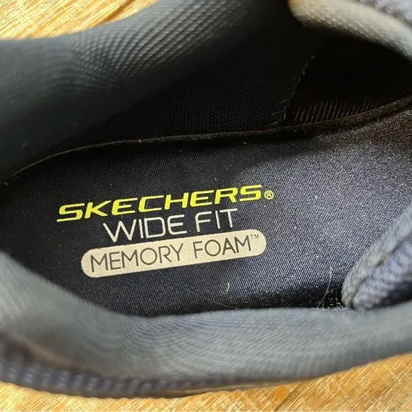 Skechers Womens Hillcrest Vast Adventure Trail Blue Running Sneakers Size 11