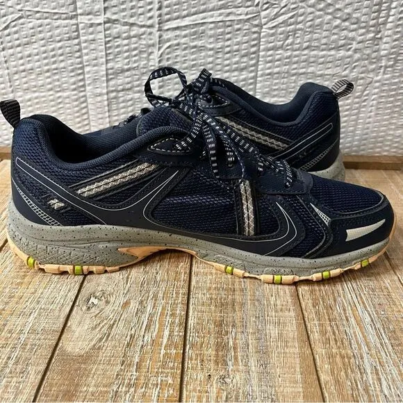 Skechers Womens Hillcrest Vast Adventure Trail Blue Running Sneakers Size 11
